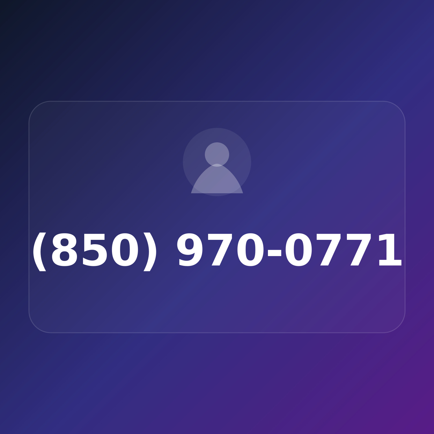 (850) 970-0771 product image