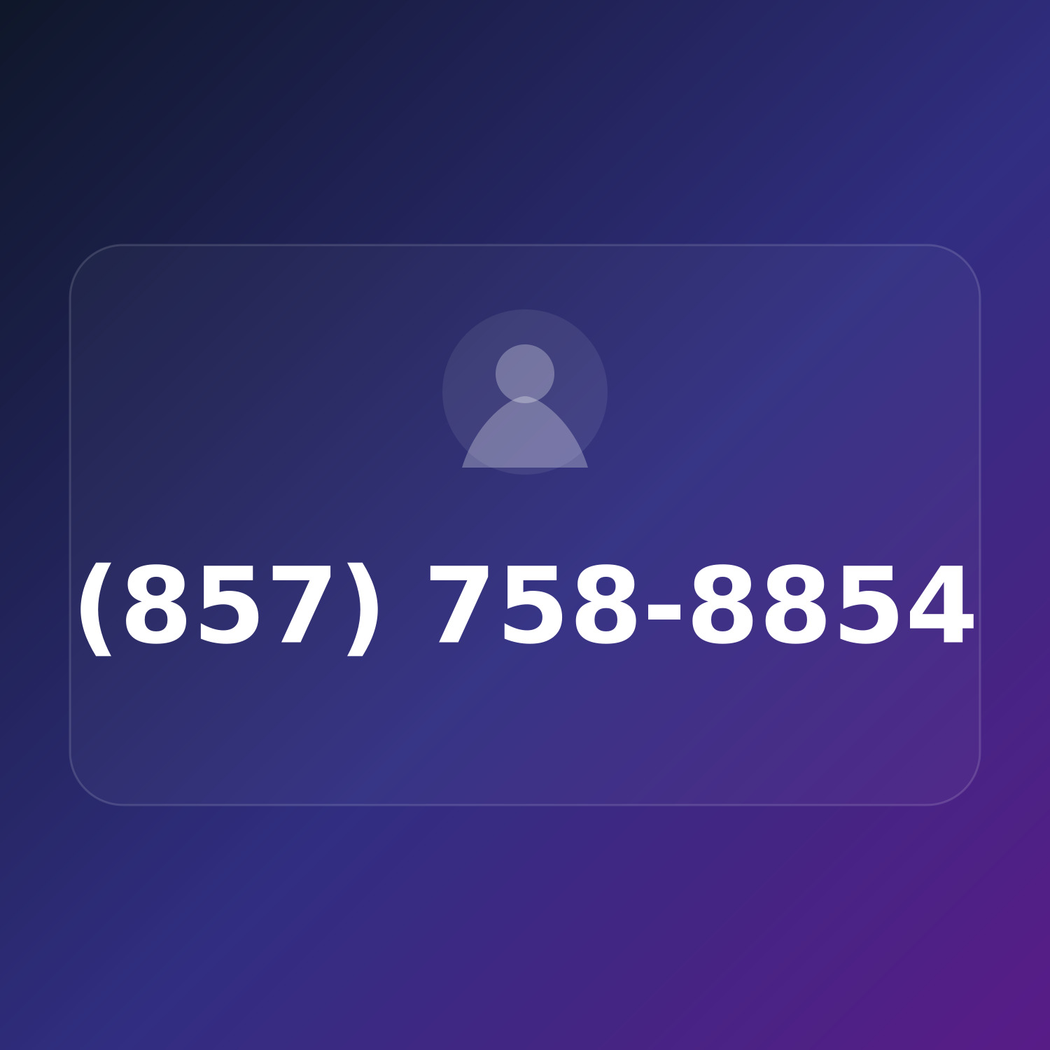 (857) 758-8854 product image