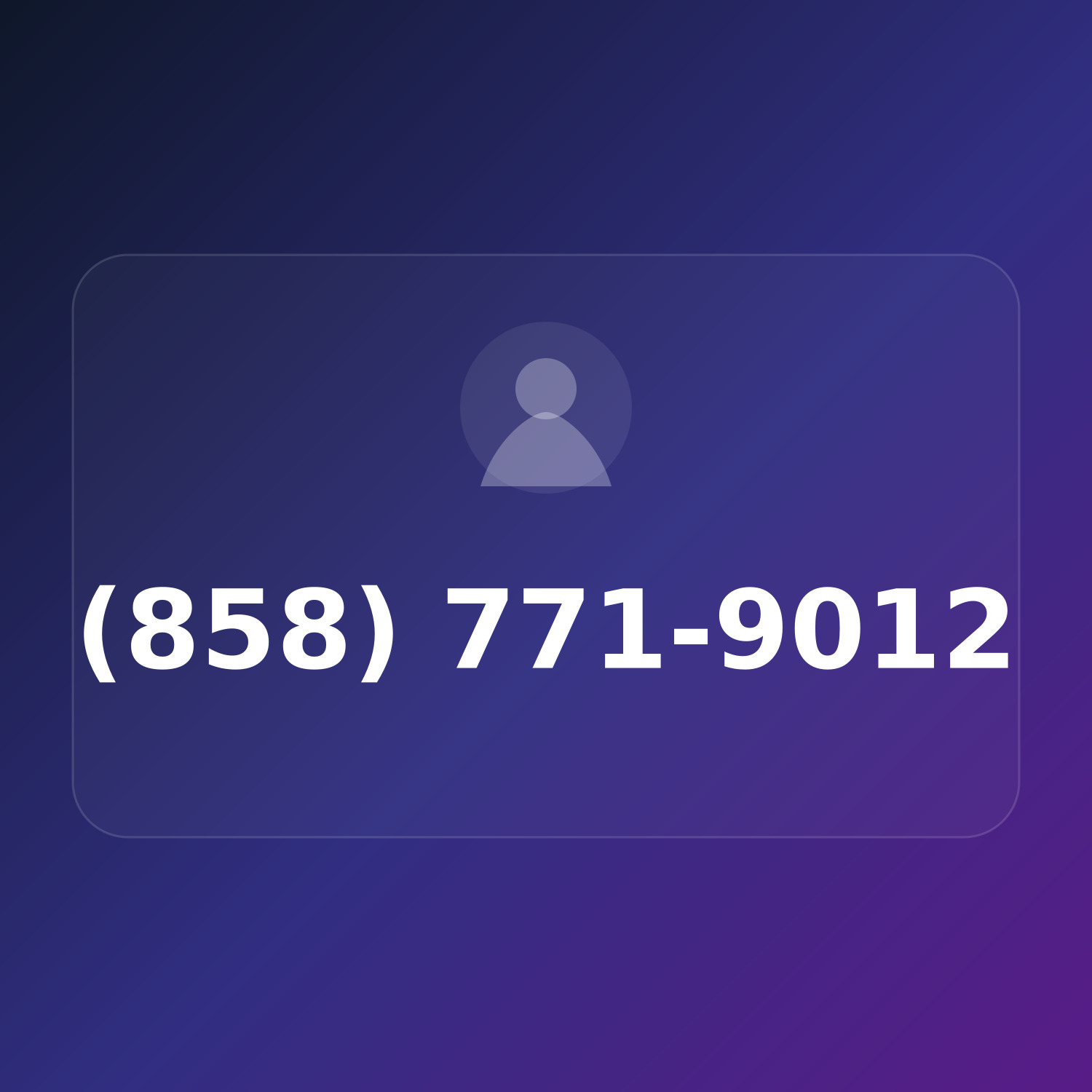 (858) 771-9012 product image