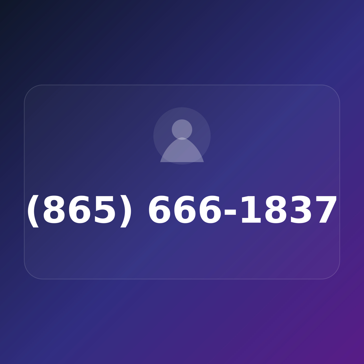 (865) 666-1837 product image
