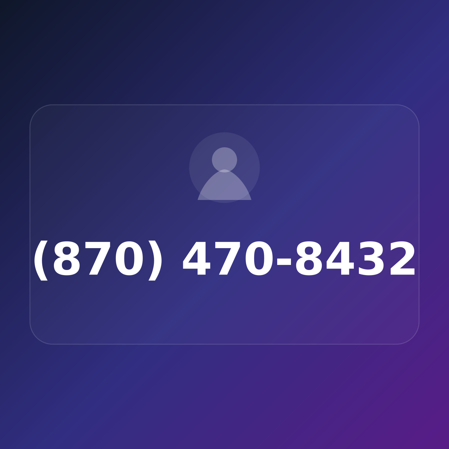 (870) 470-8432 product image