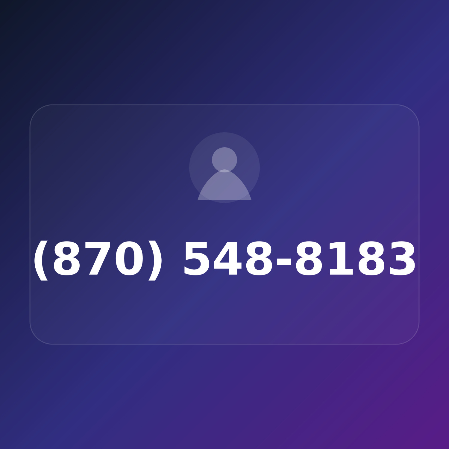 (870) 548-8183 product image