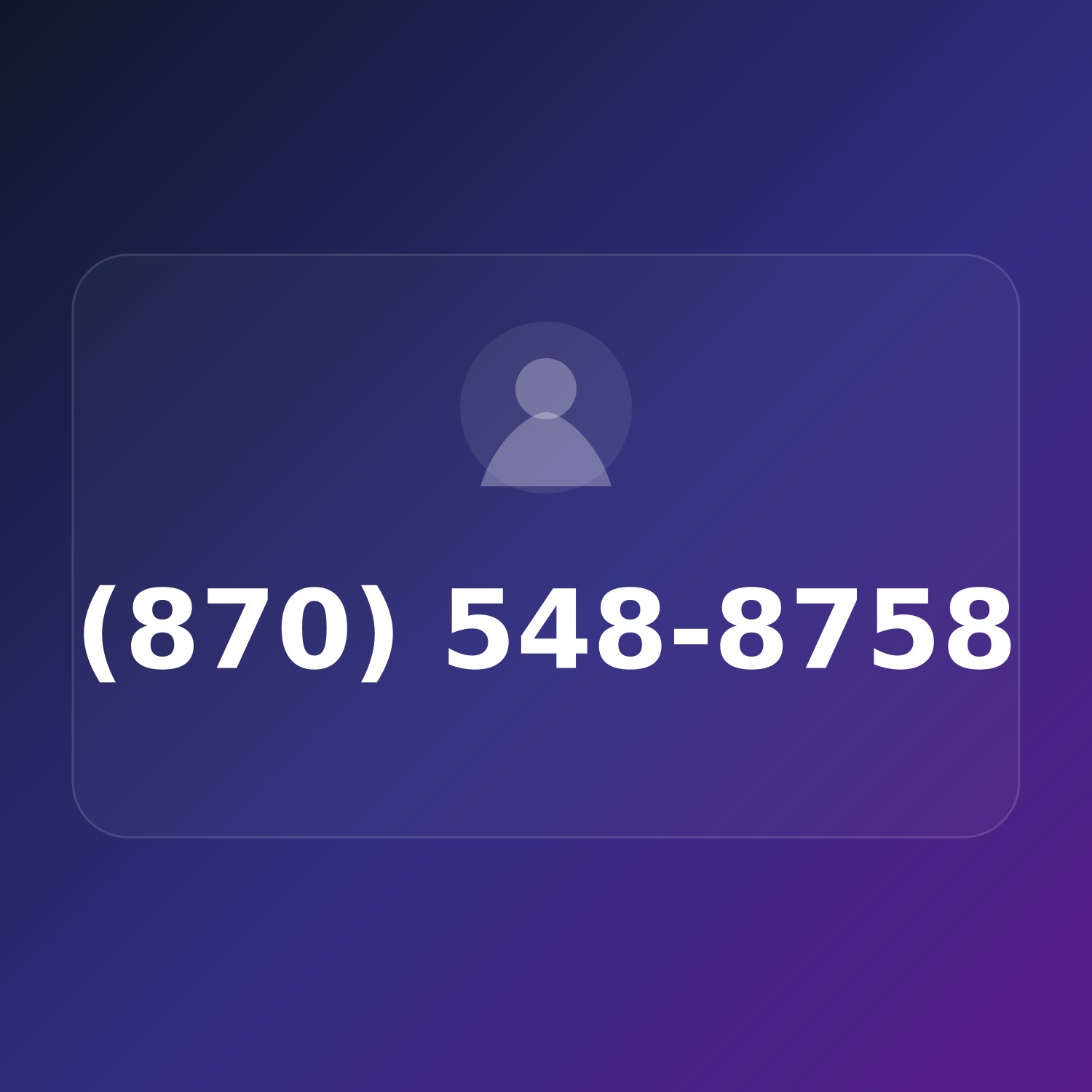 (870) 548-8758 product image