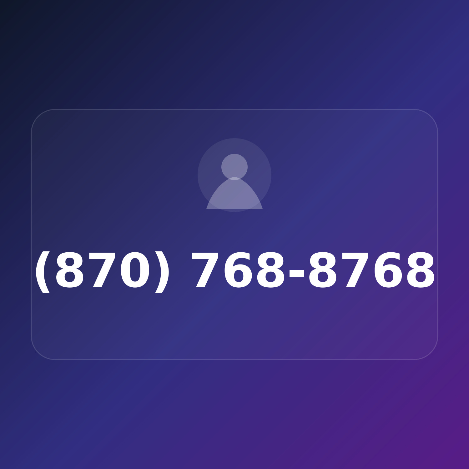 (870) 768-8768 product image