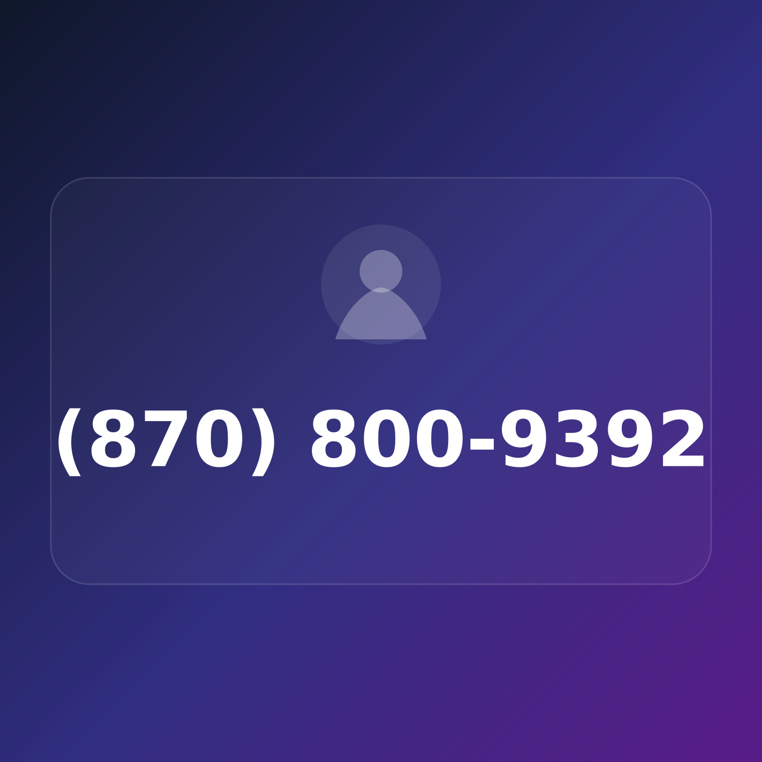 (870) 800-9392 product image