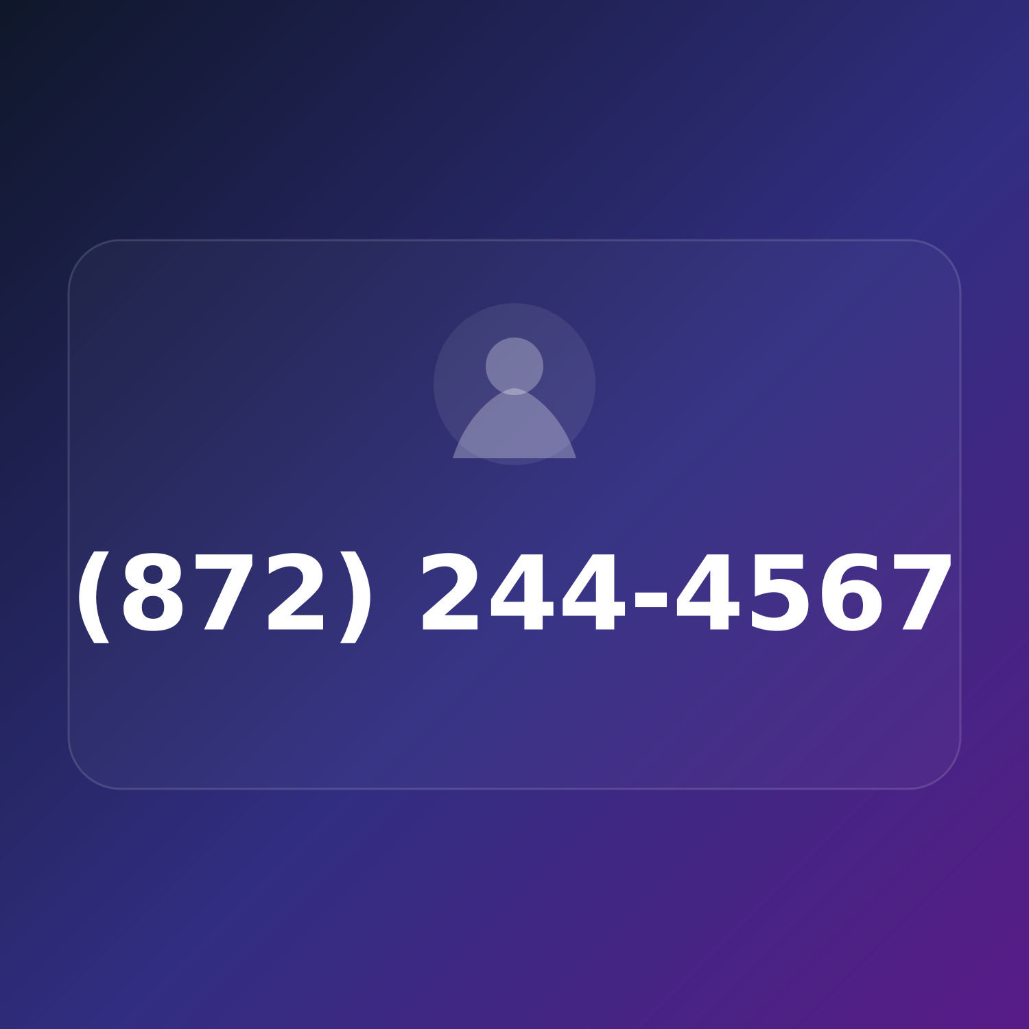 (872) 244-4567 product image