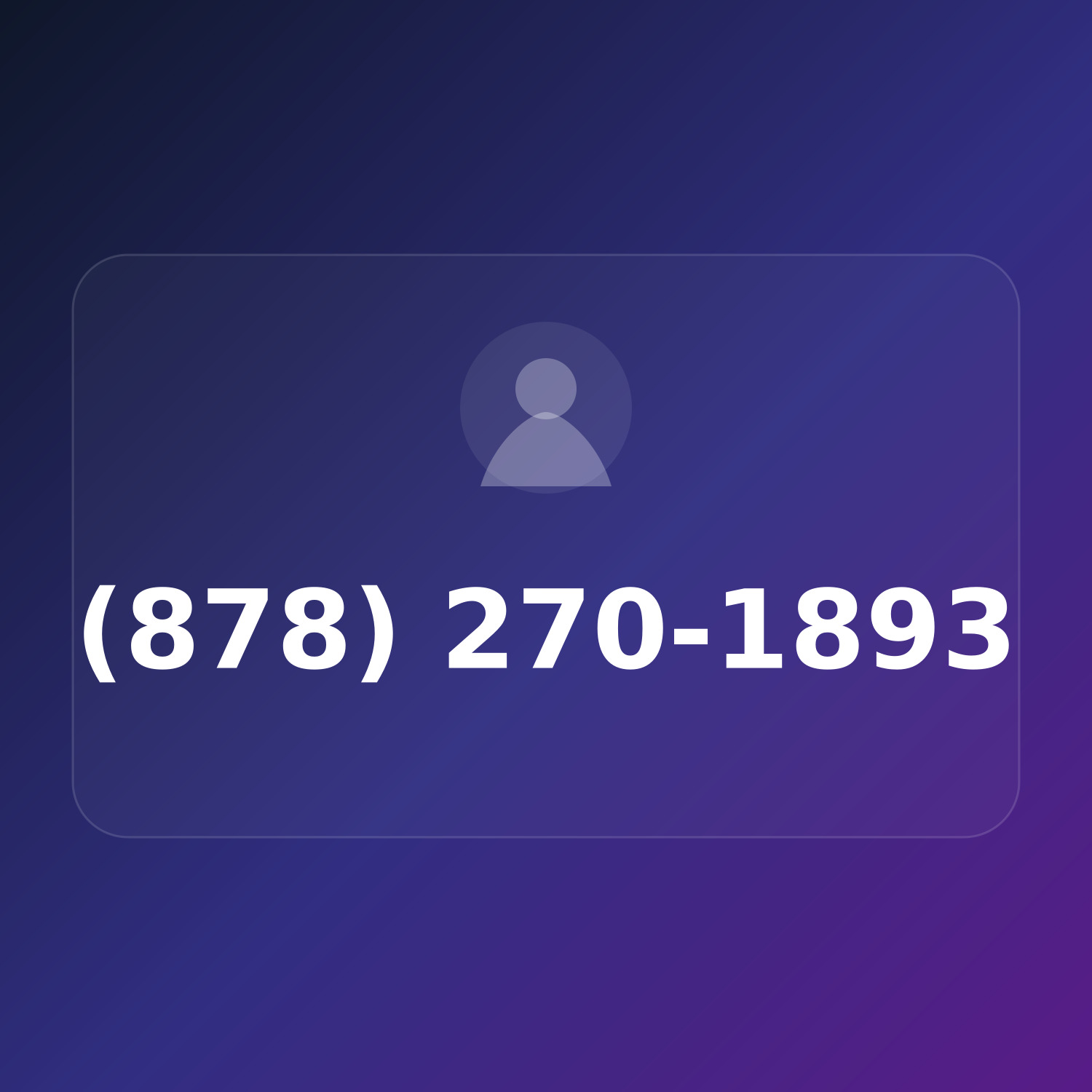 (878) 270-1893 product image