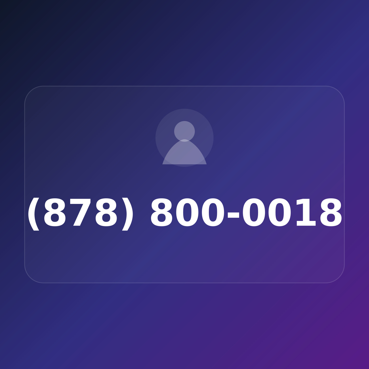 (878) 800-0018 product image