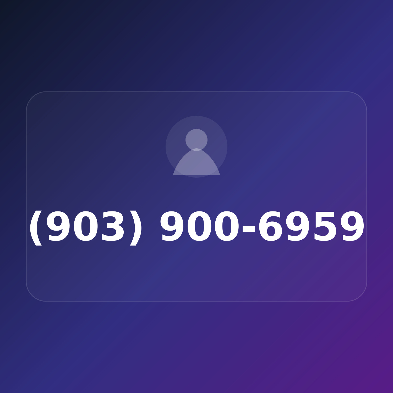 (903) 900-6WJZ product image