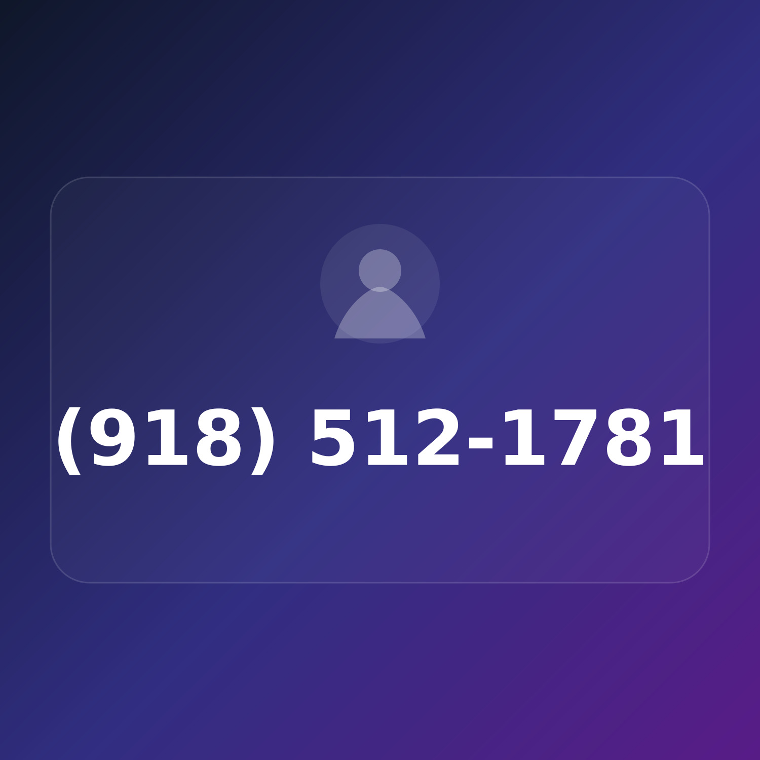 (918) 512-1781 product image