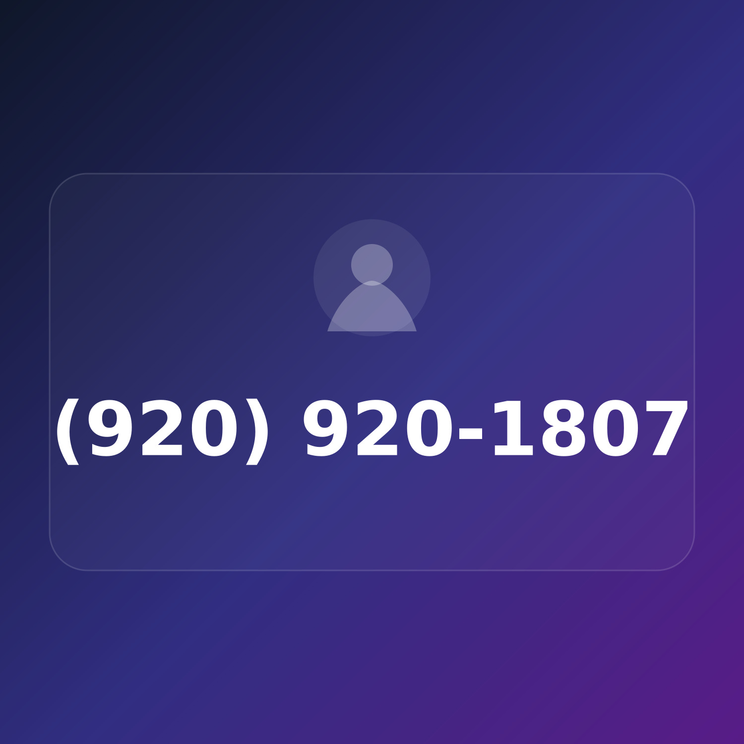 (920) 920-1807 product image