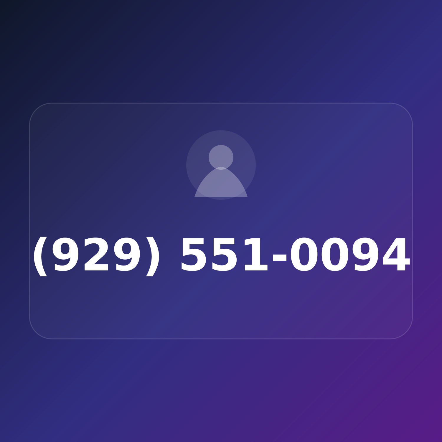 (929) 551-0094 product image