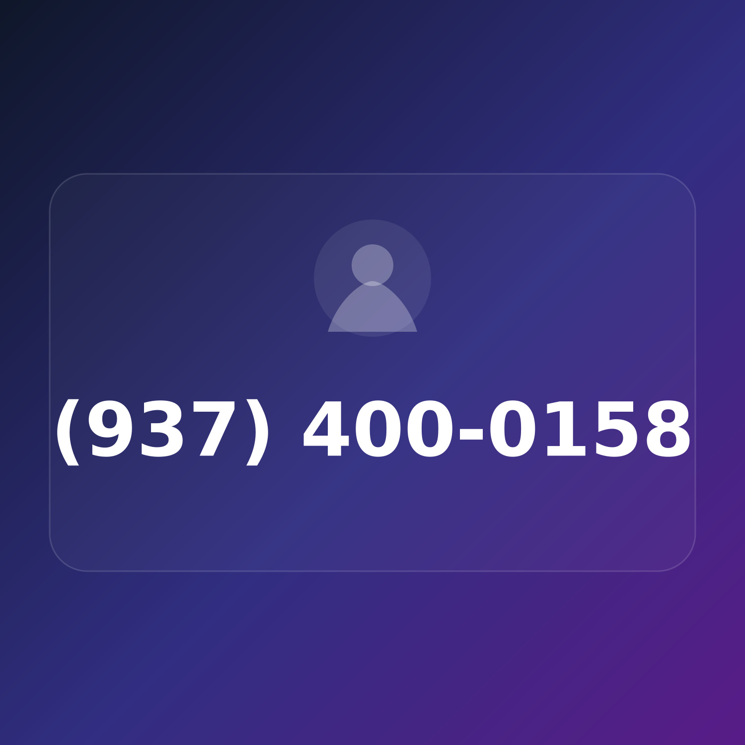 (937) 400-0158 product image