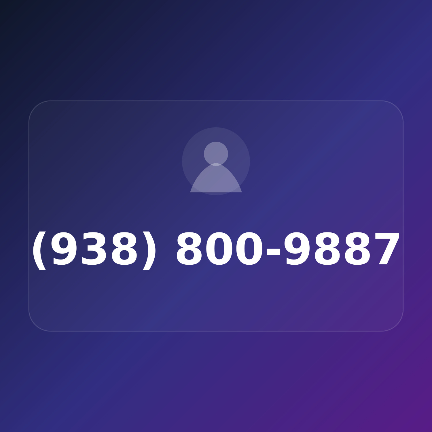 (938) 800-9887 product image