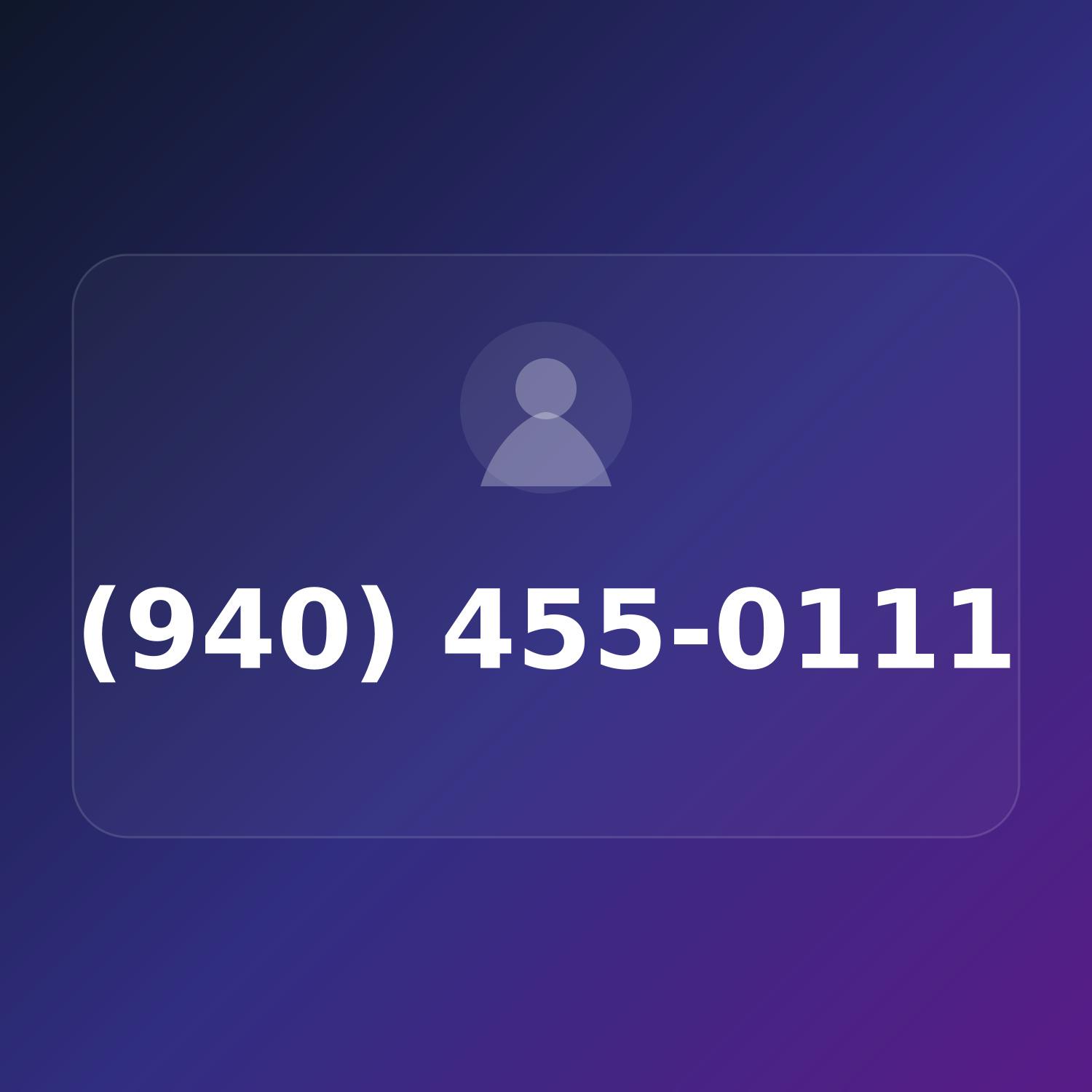 (940) 455-0111 product image