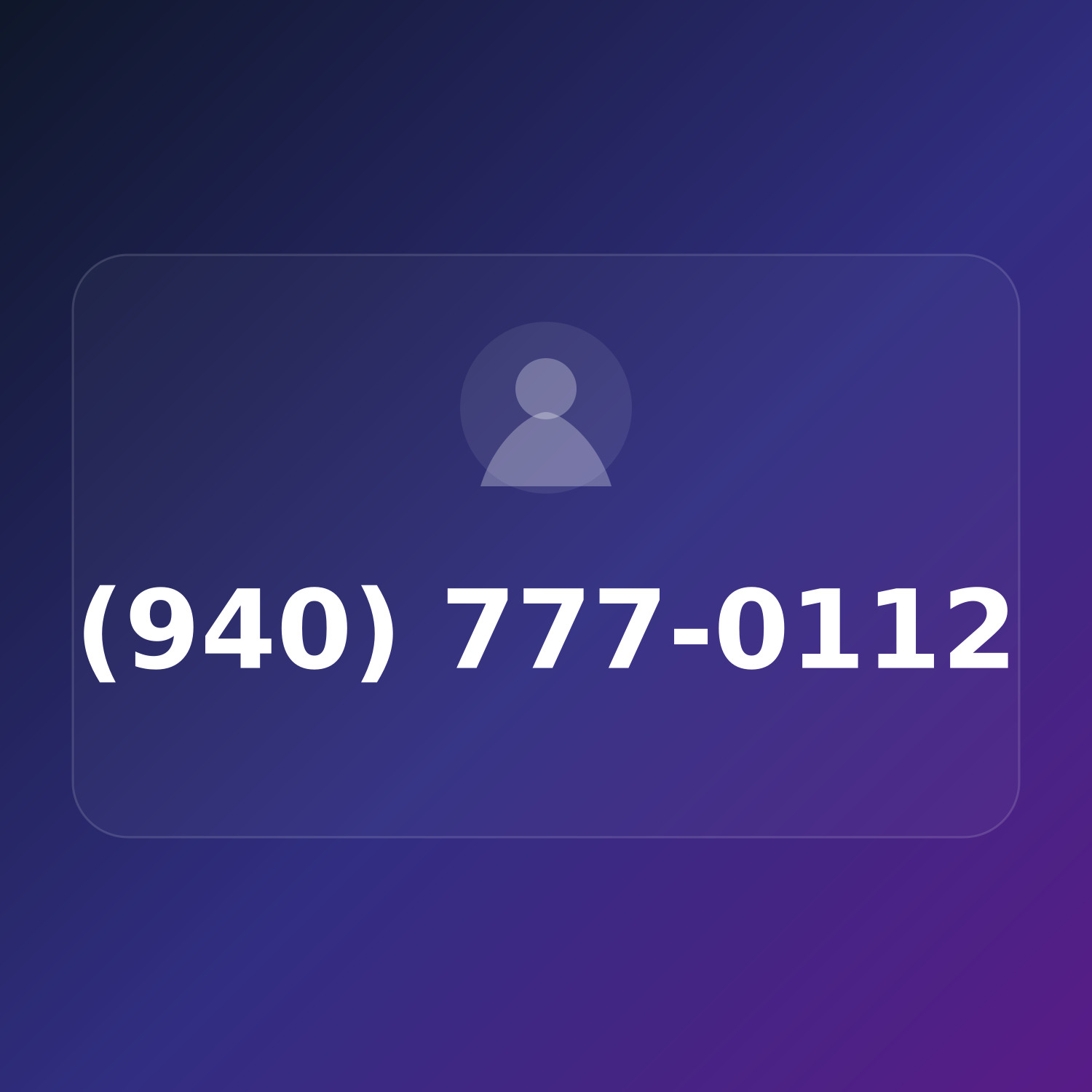 (940) 777-0112 product image