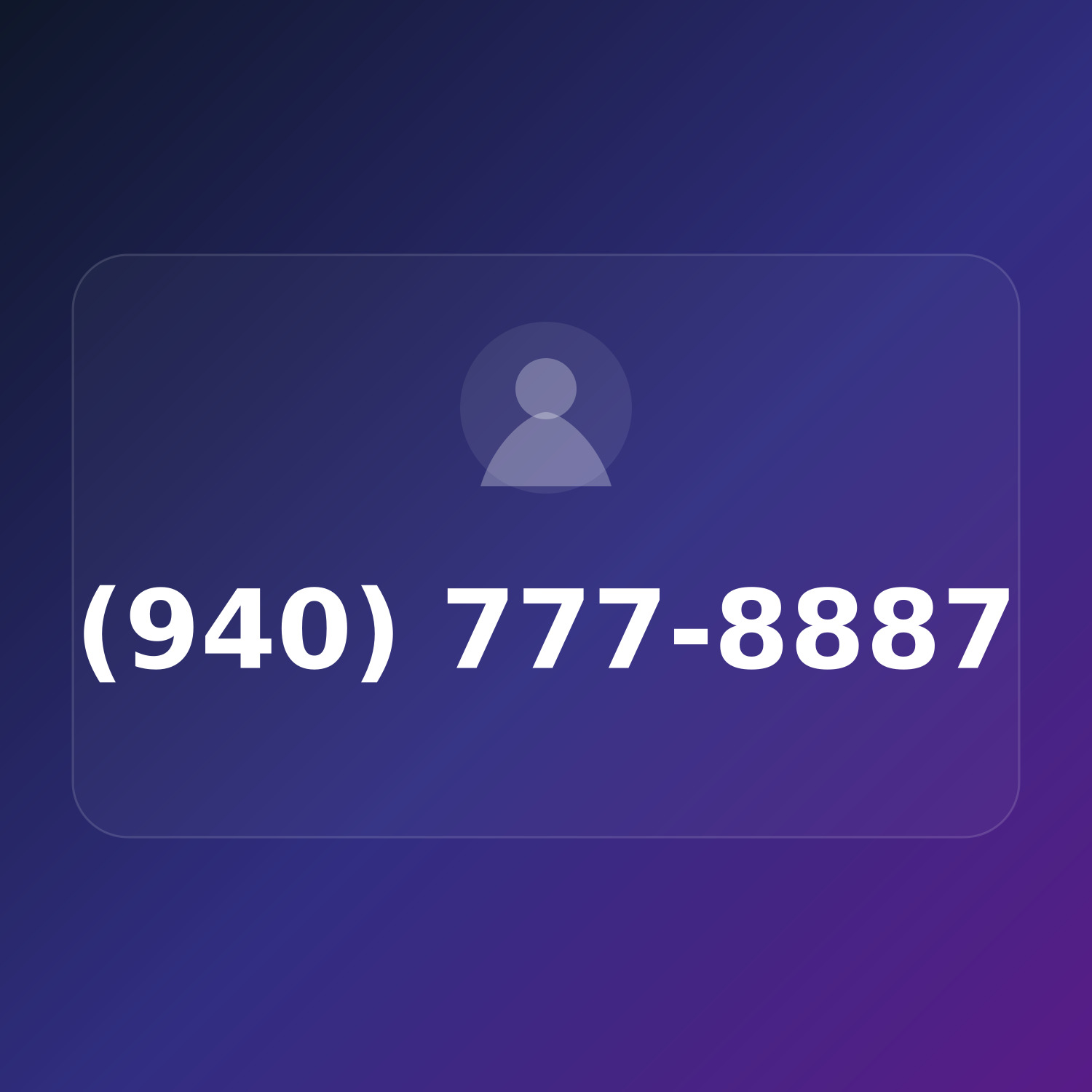 (940) 777-8887 product image
