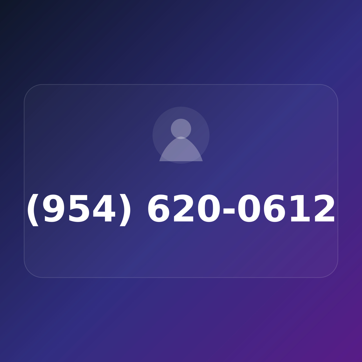 (954) 620-0612 product image