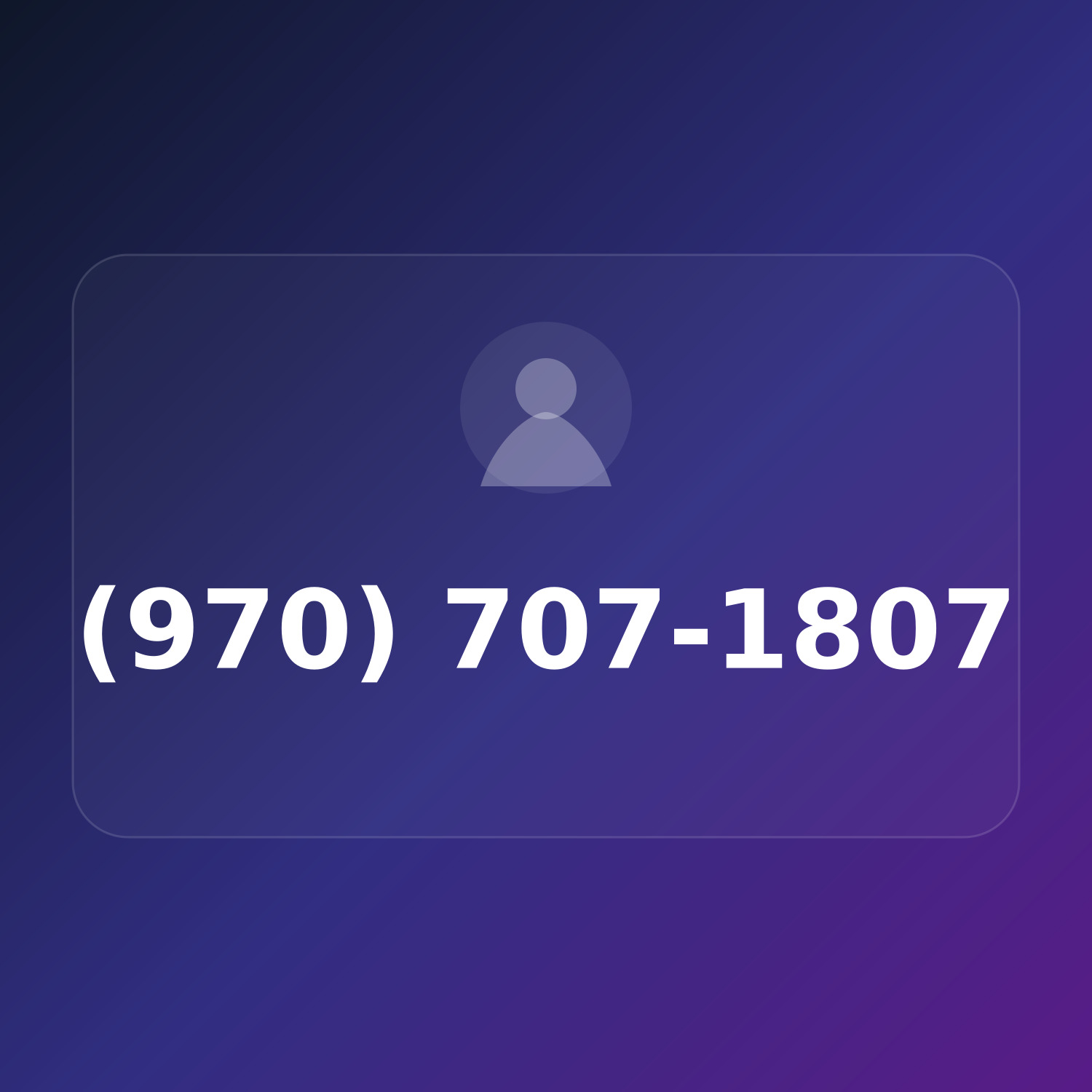 (970) 707-1807 product image