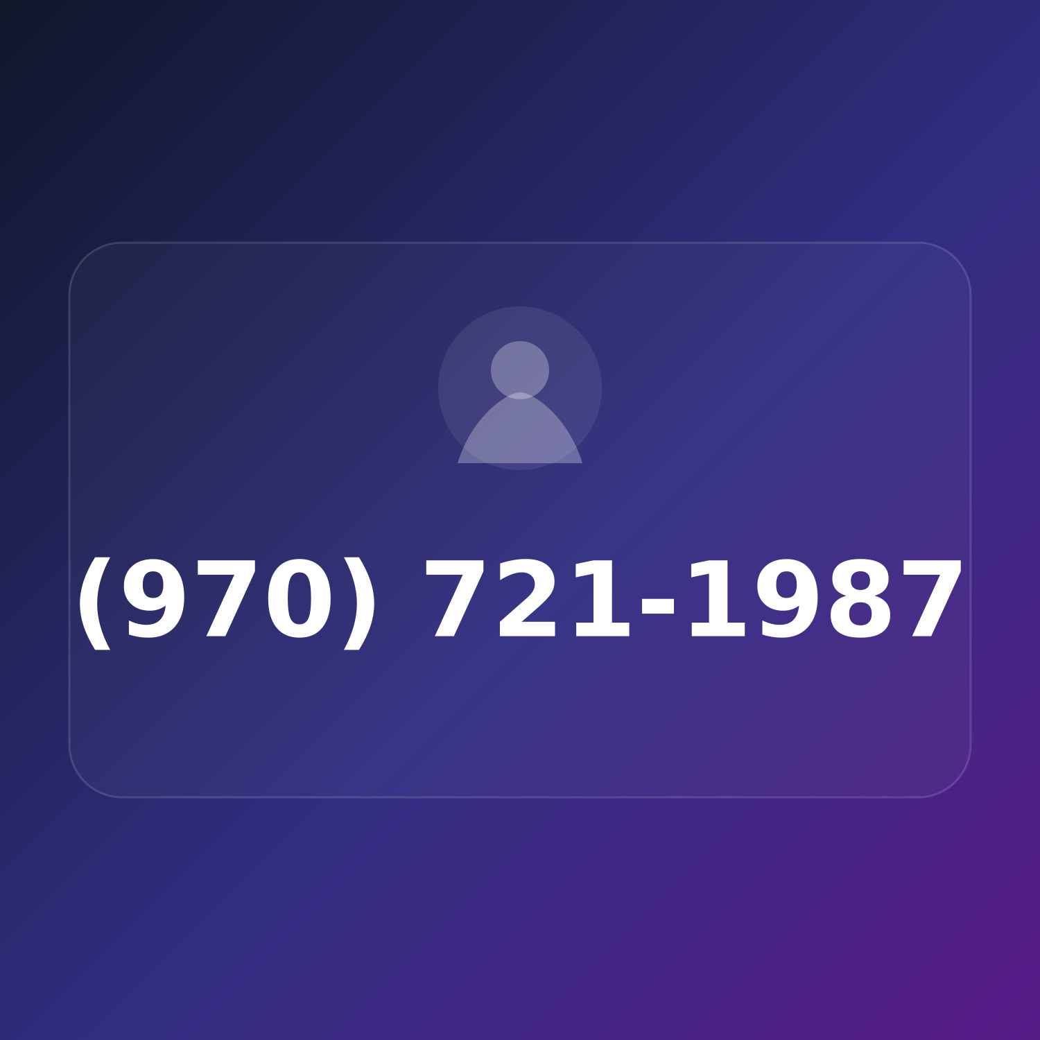 (970) 721-1987 product image