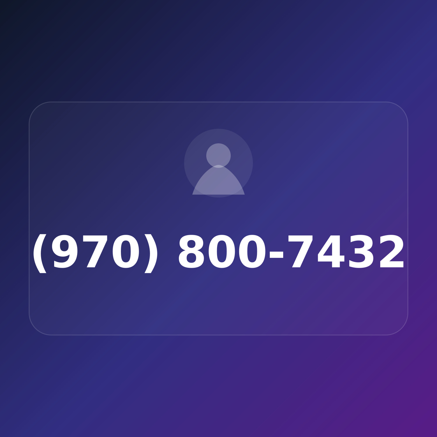 (970) 800-7432 product image