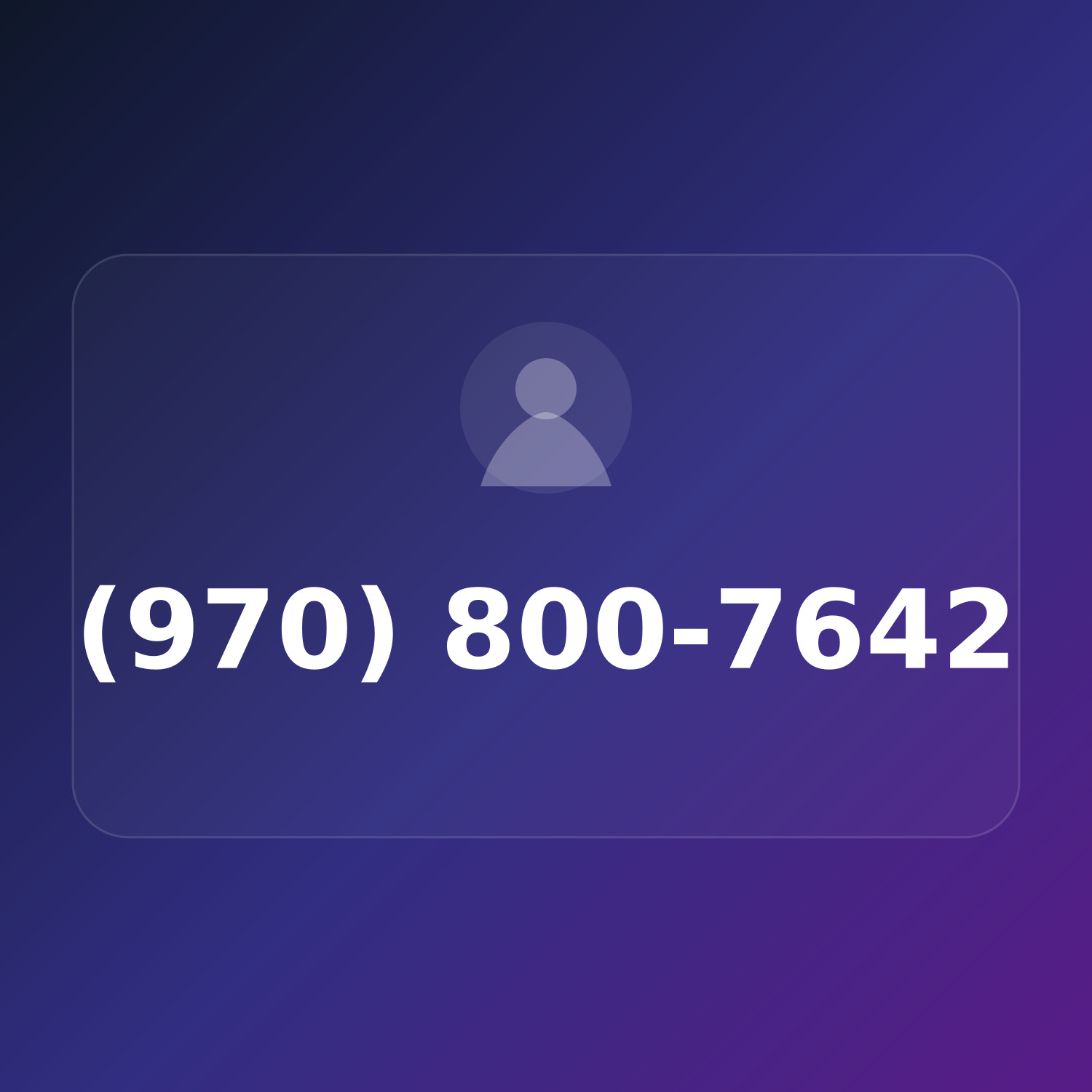 (970) 800-7642 product image