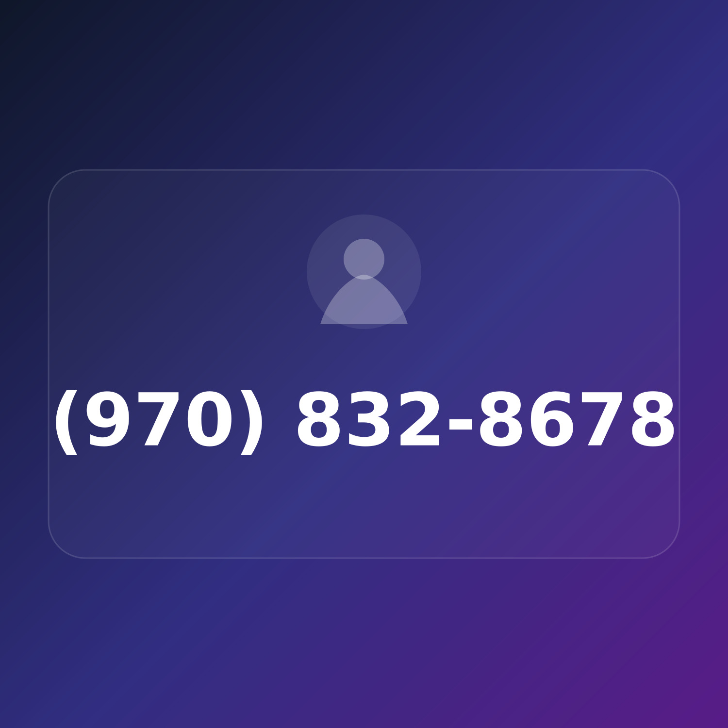 (970) 832-8678 product image