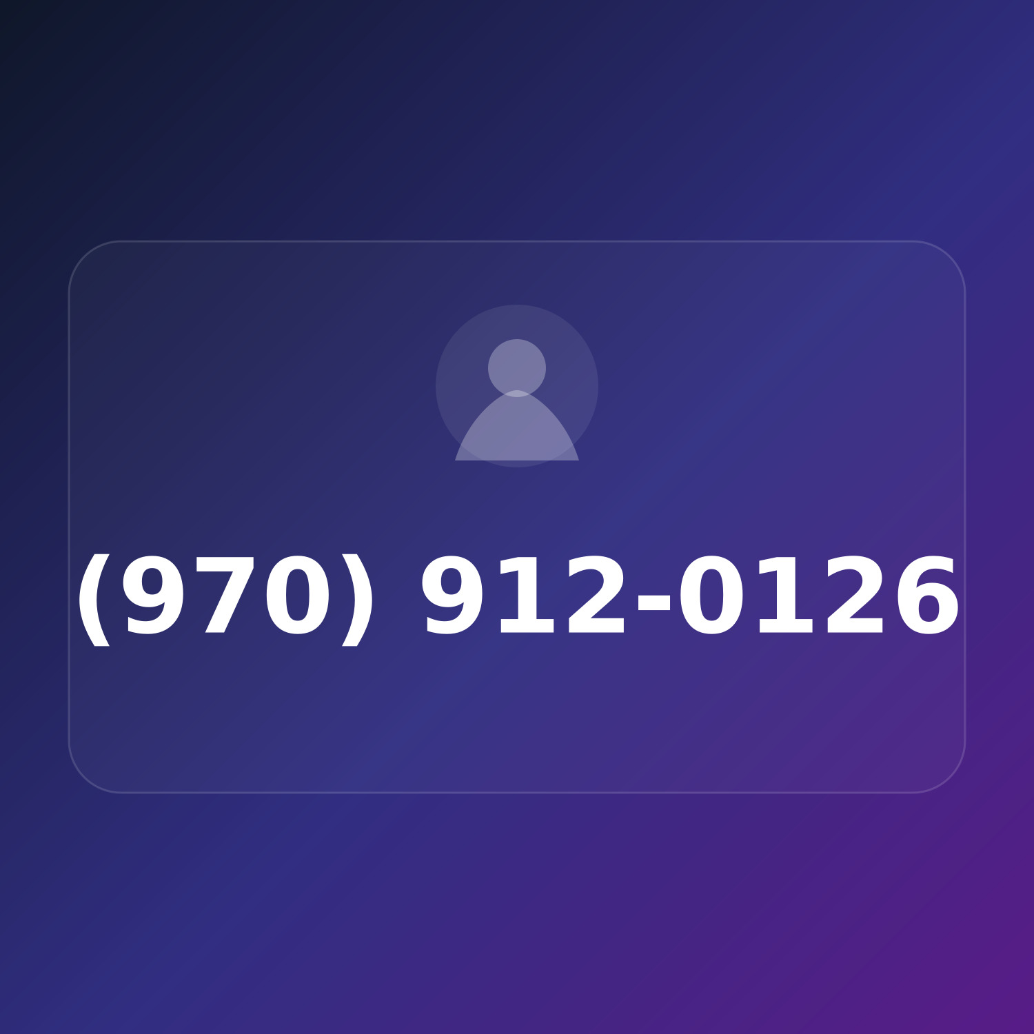 (970) 912-0126 product image