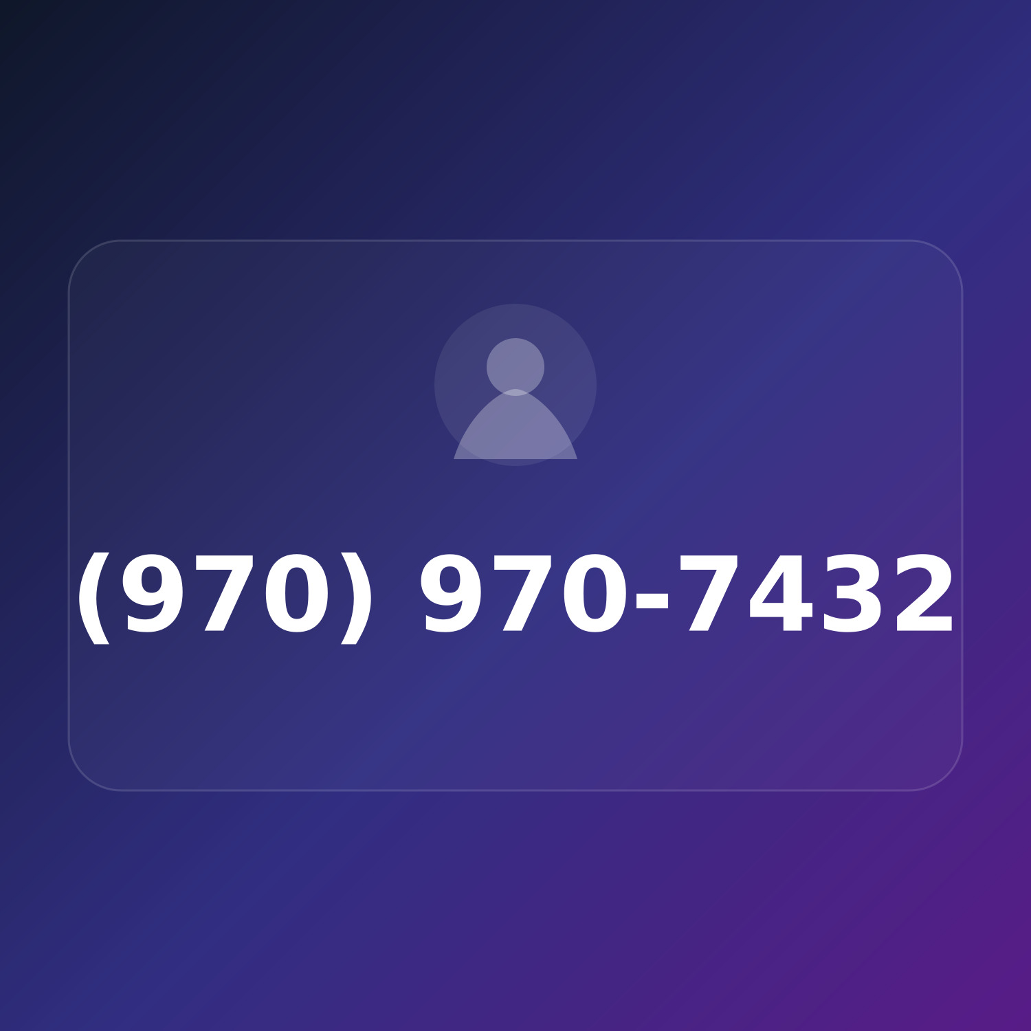 (970) 970-7432 product image