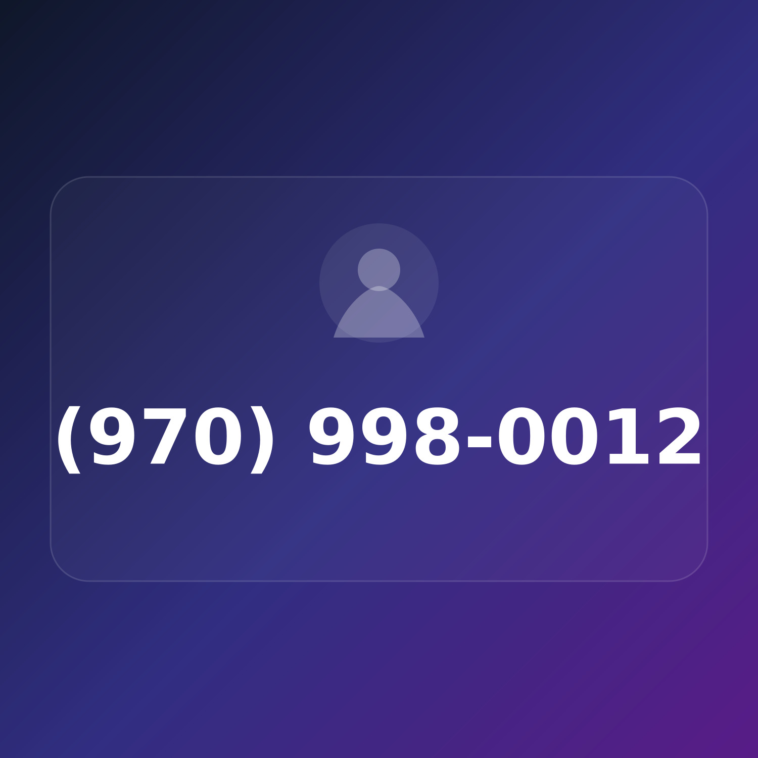 (970) 998-0012 product image
