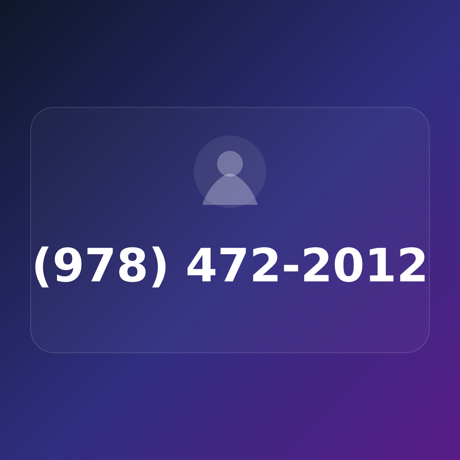 (978) 472-2012 product image