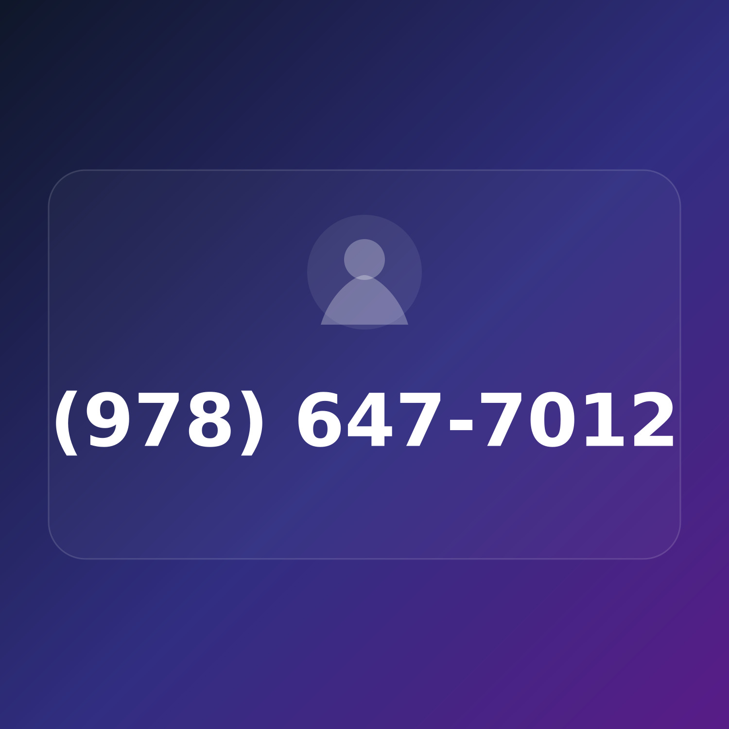 (978) 647-7012 product image
