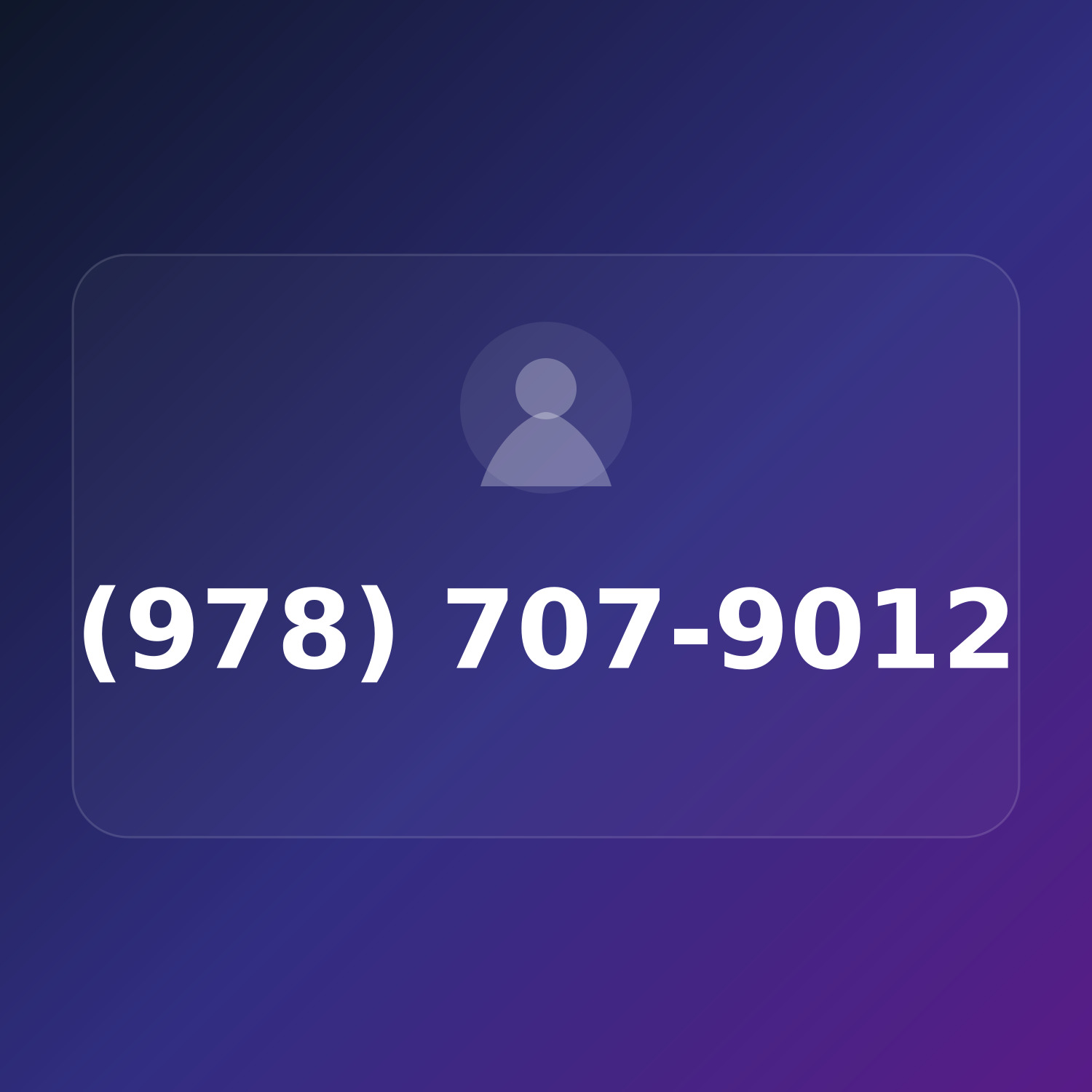 (978) 707-9012 product image