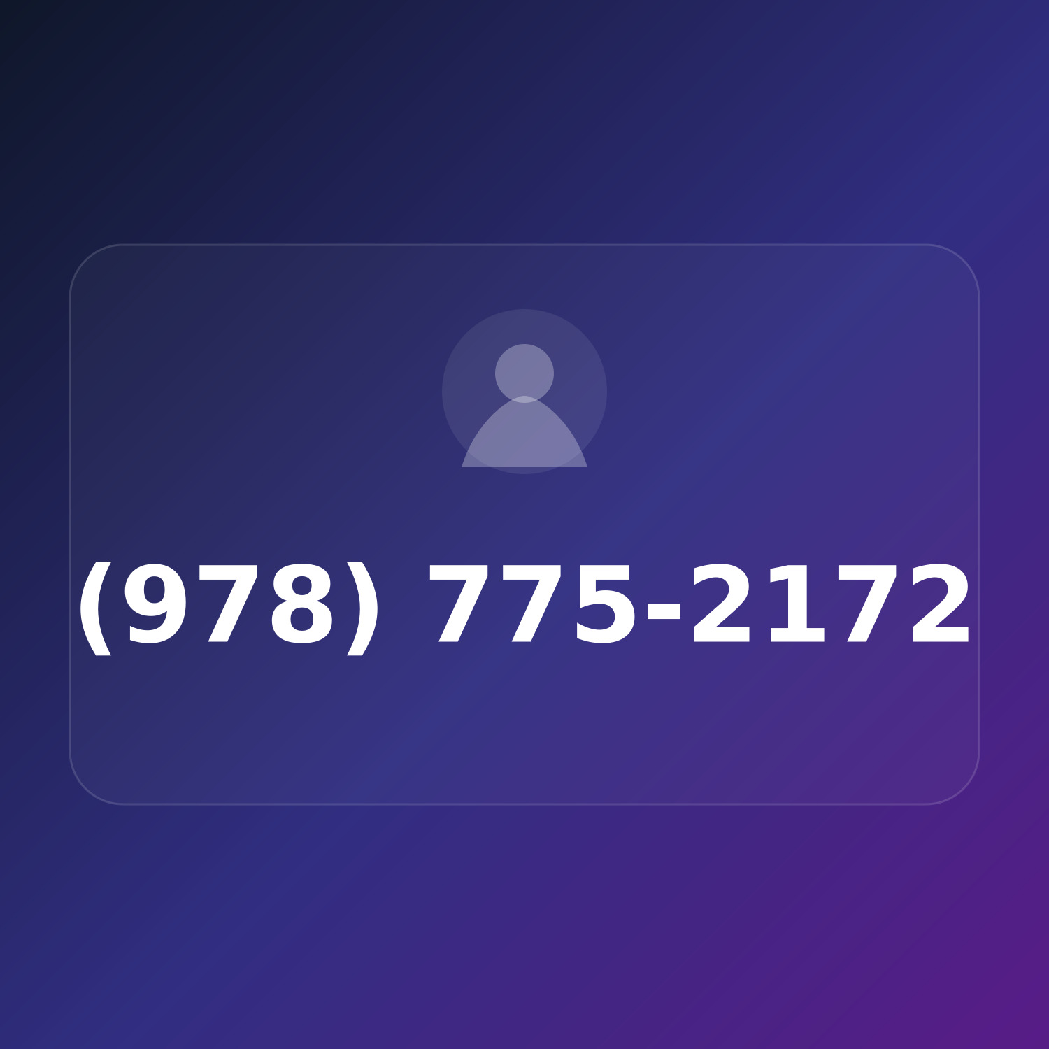 (978) 775-2172 product image