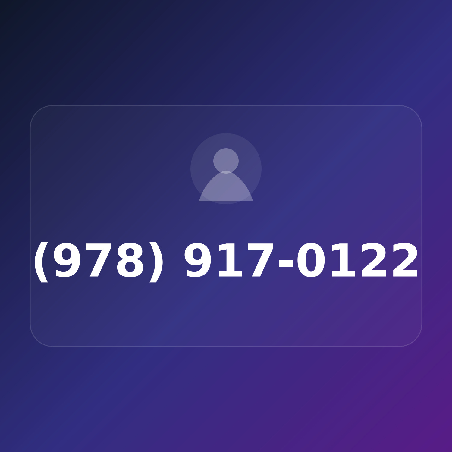 (978) 917-0122 product image