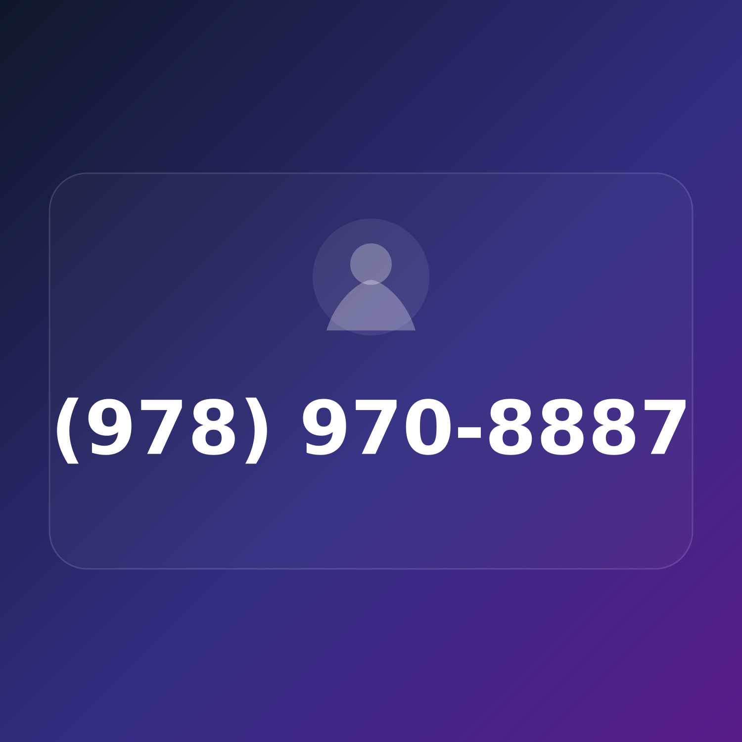 (978) 970-8887 product image
