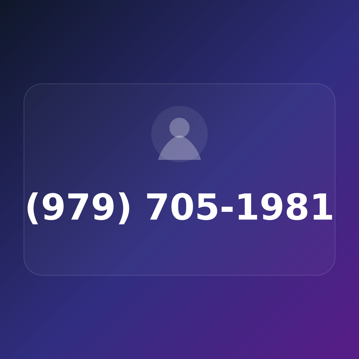 (979) 705-1981 product image