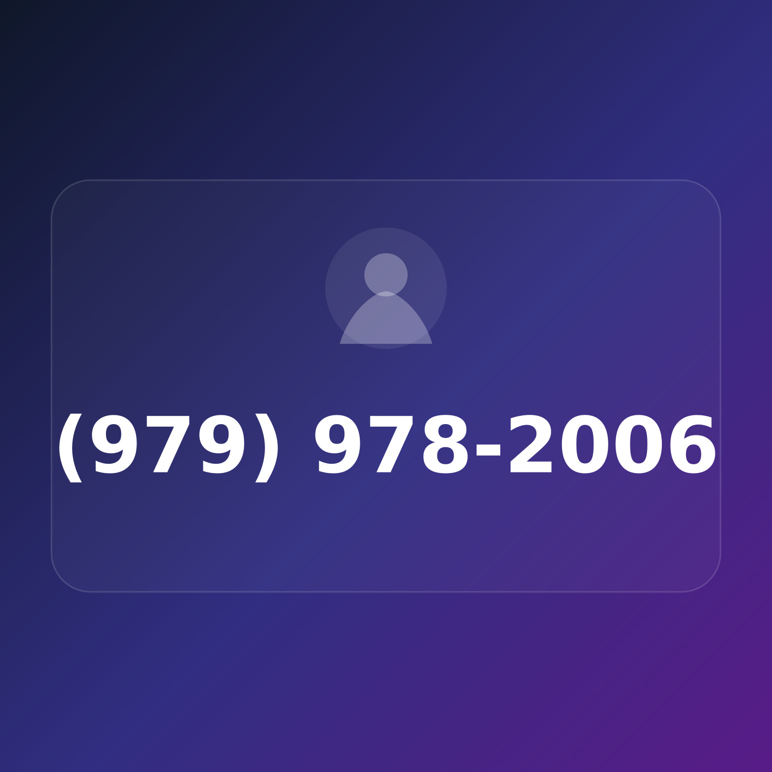 (979) 978-2006 product image
