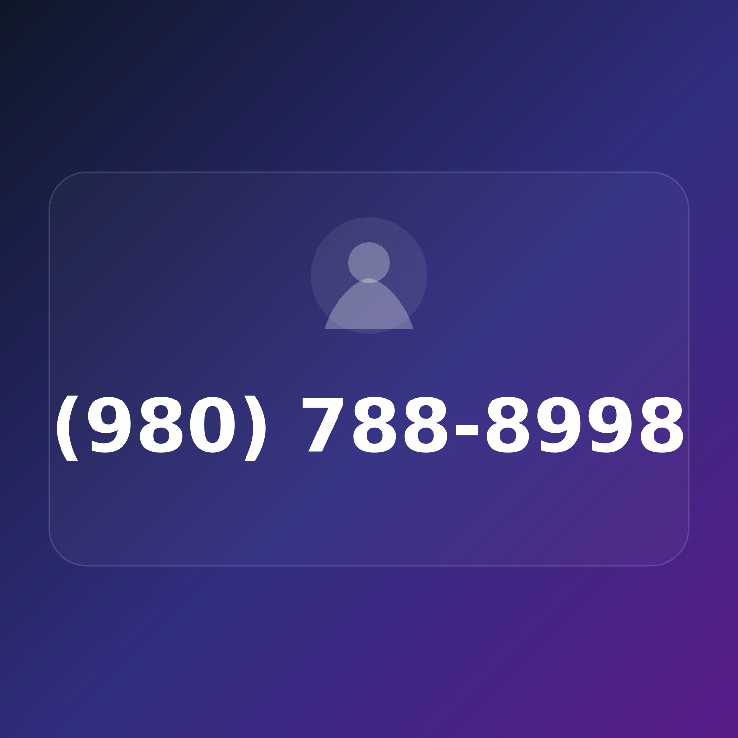 (980) 788-8998 product image