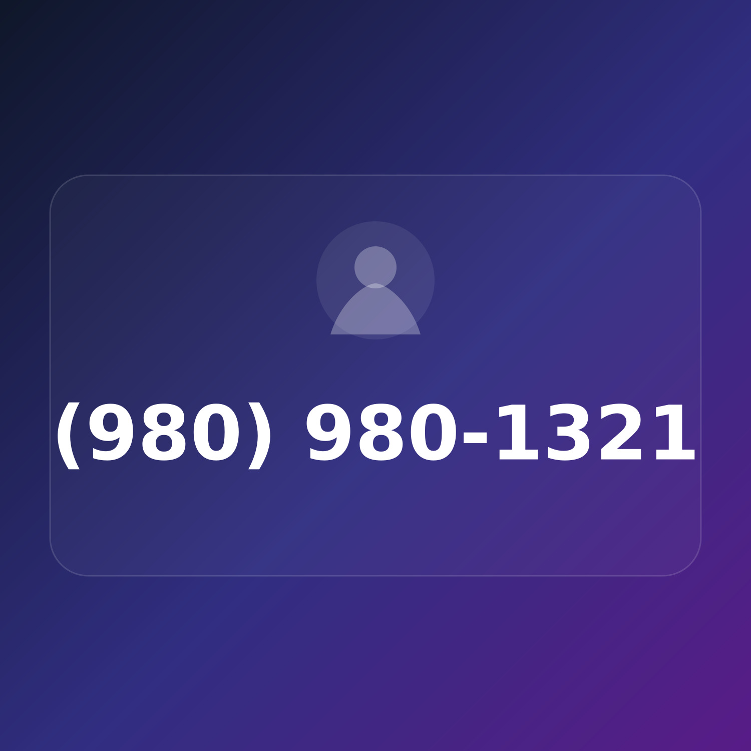 (980) 980-1321 product image