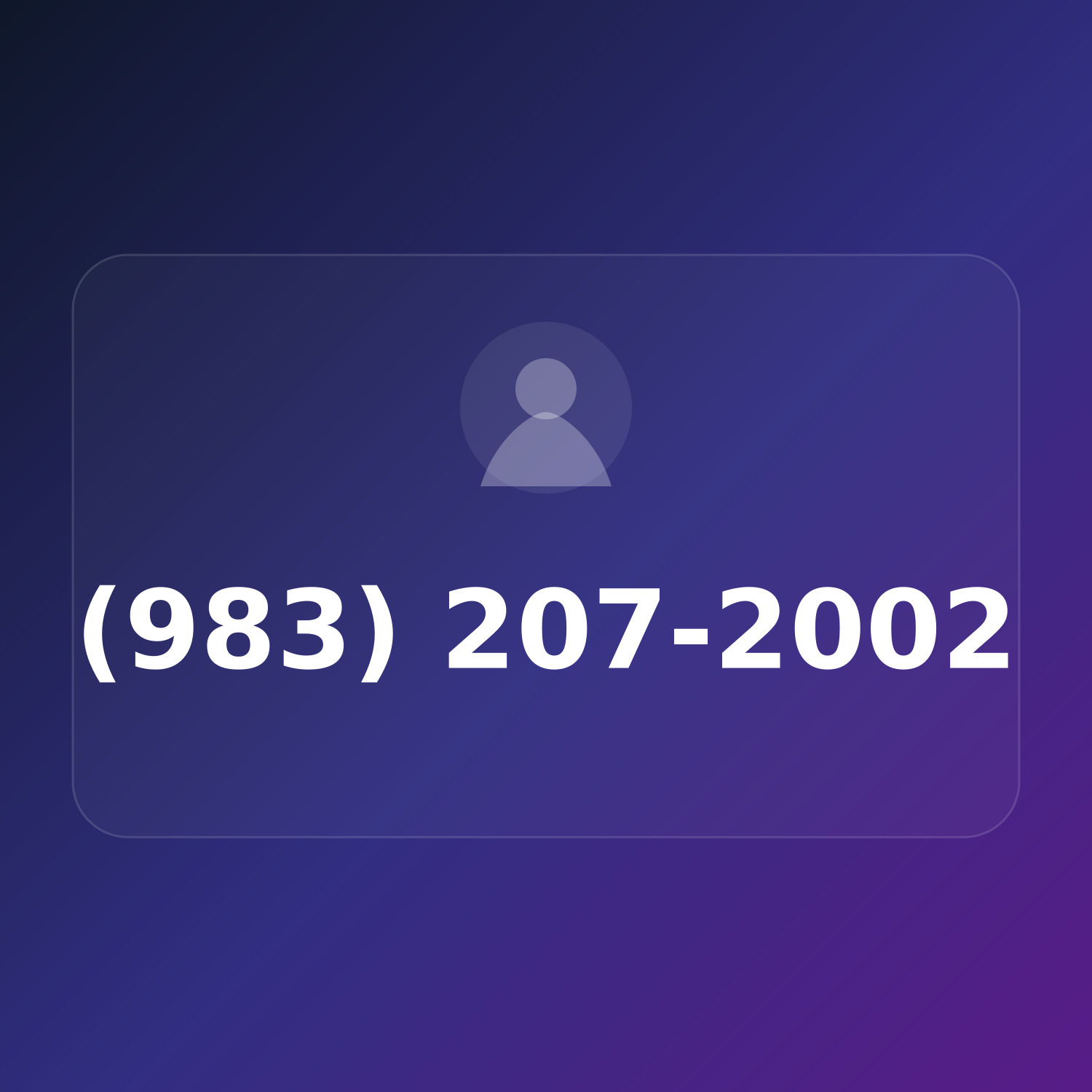 (983) 207-2002 product image