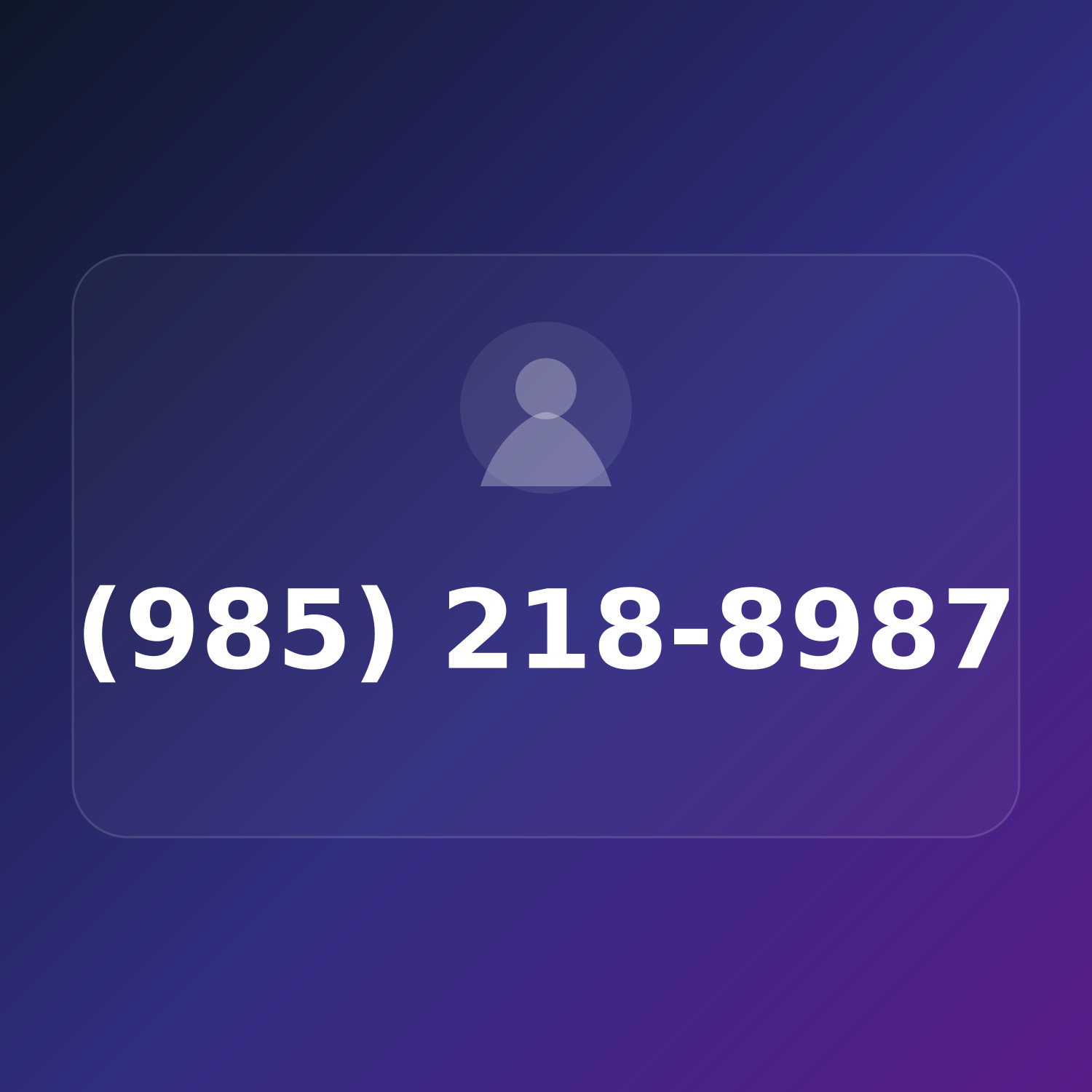 (985) 218-8987 product image