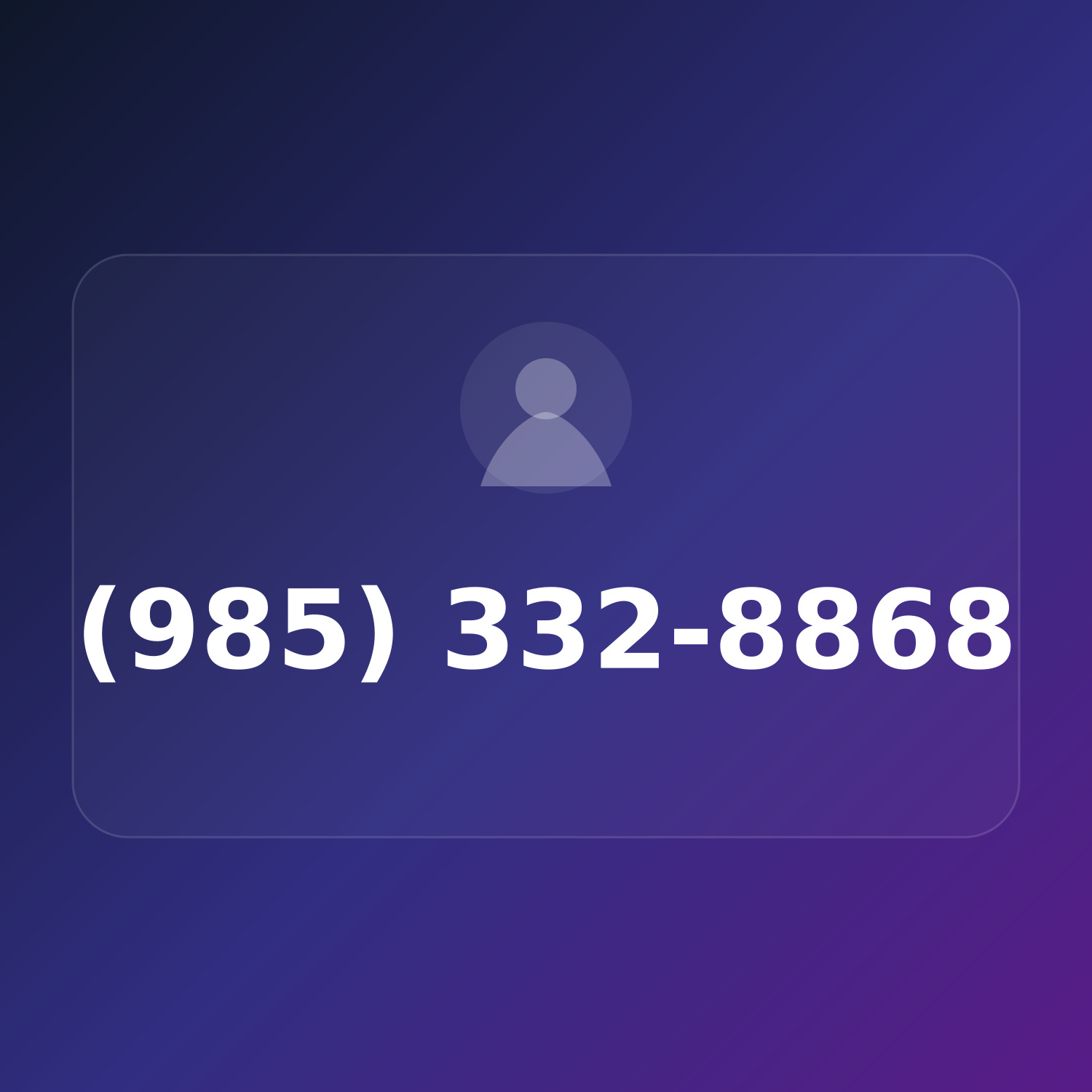 (985) 332-8868 product image