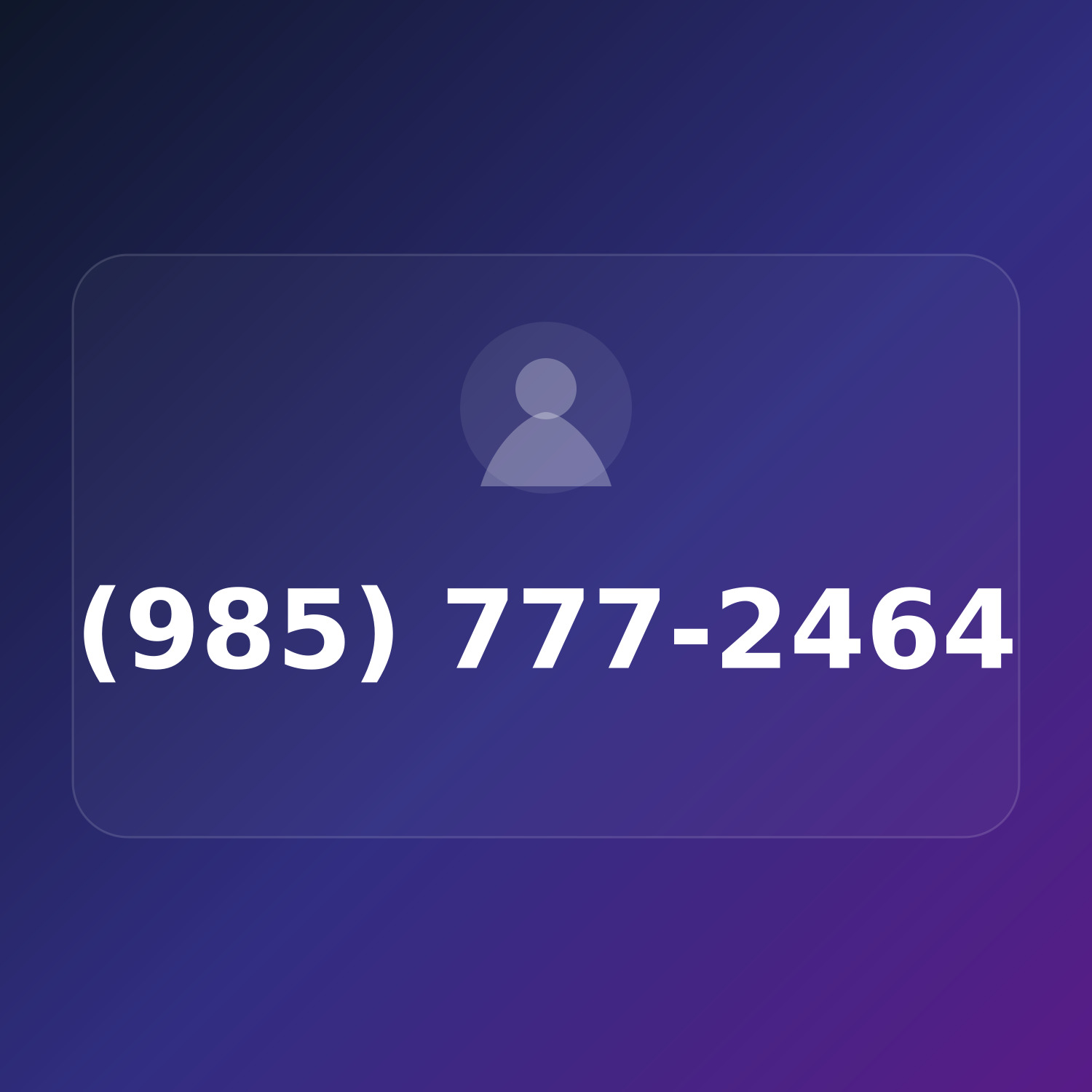 (985) 777-2464 product image