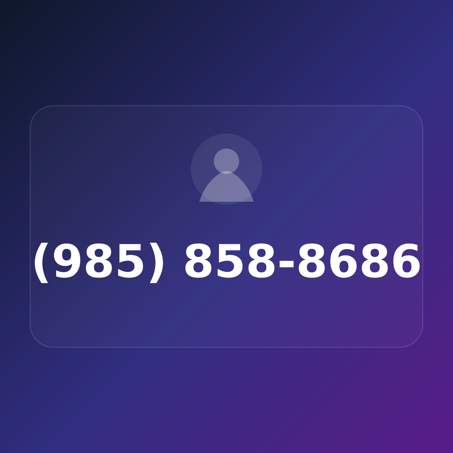 (985) 858-UNTO product image