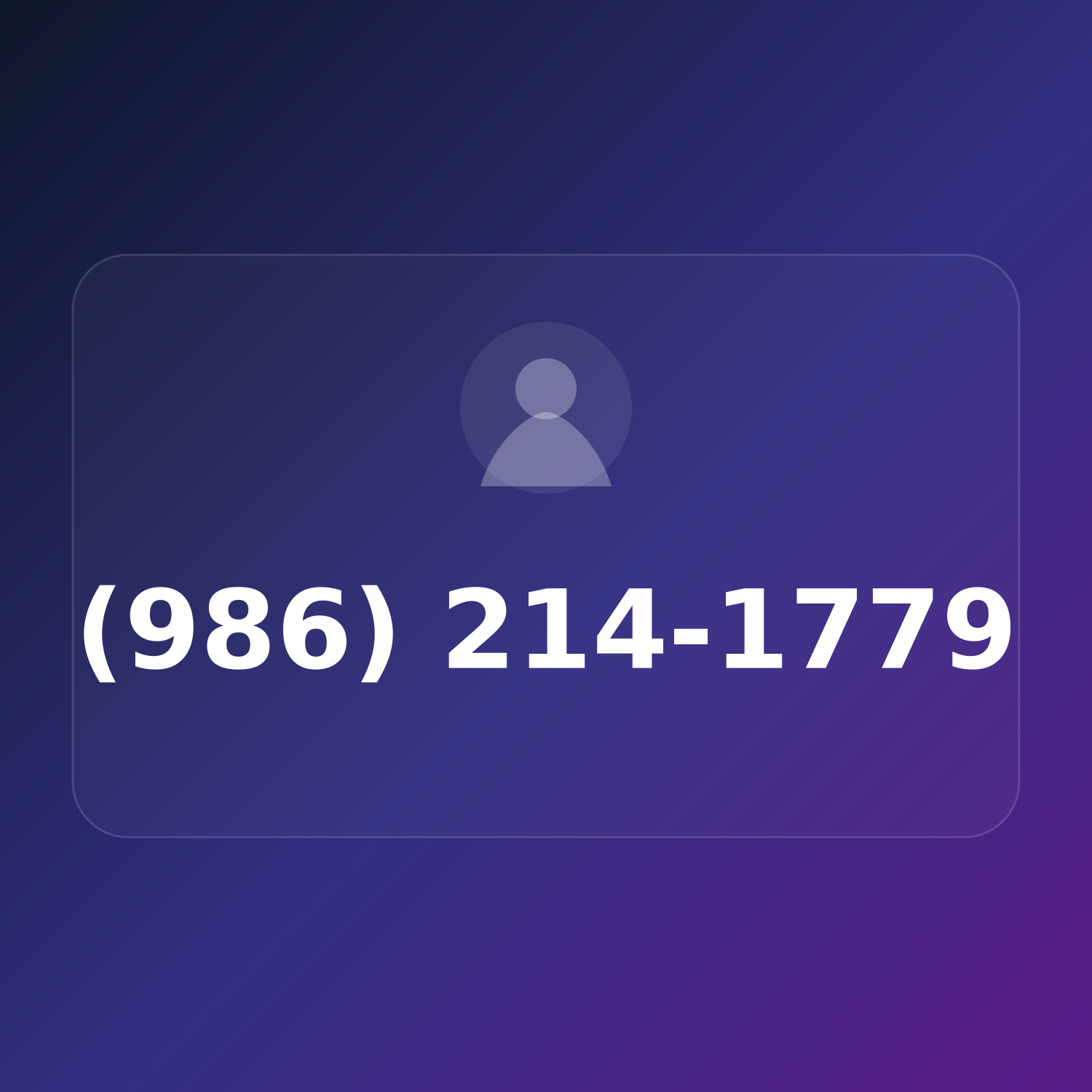 (986) 214-1779 product image