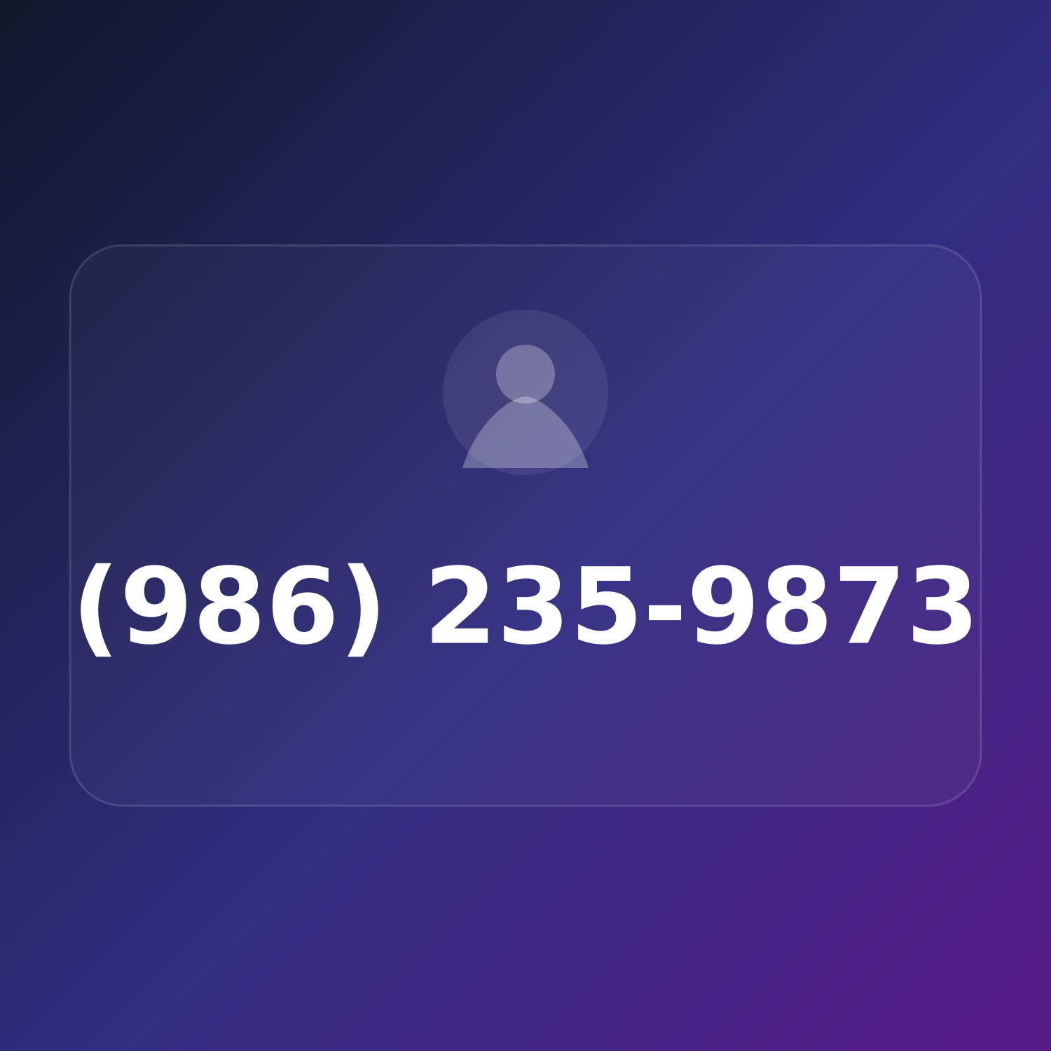 (986) 235-9873 product image
