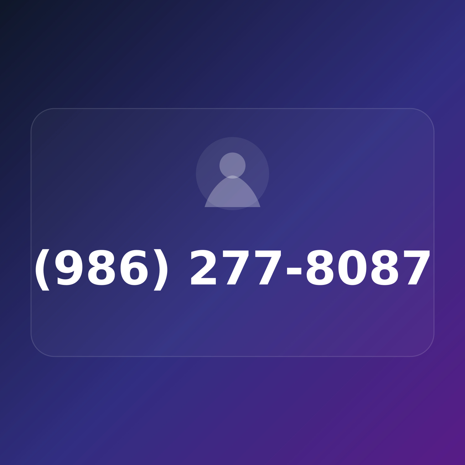 (986) 277-8087 product image