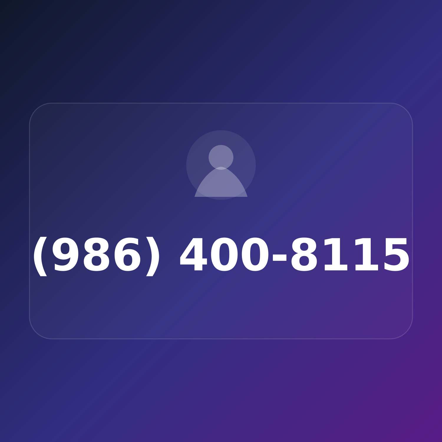 (986) 400-8115 product image