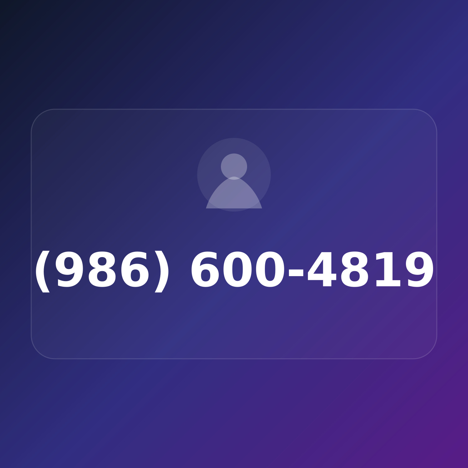 (986) 600-4819 product image